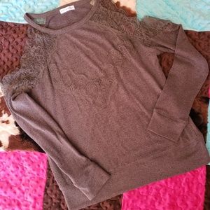 open shoulder long sleeve